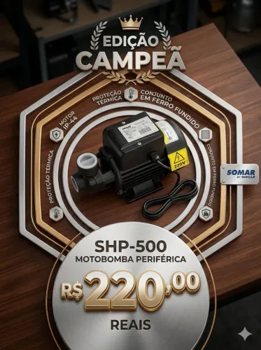BOMBA SHP 500 SOMAR 1/2cv