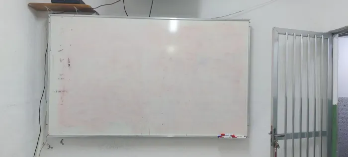 Lousa branca 2,00 x 1,20.