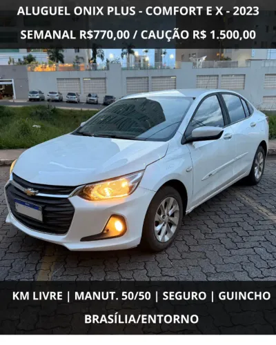 ALUGUEL ONIX PLUS - UBER | 99 | APLICATIVOS