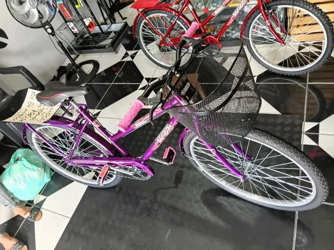 Vendo bicicleta poti nova aro 26 nunca usado