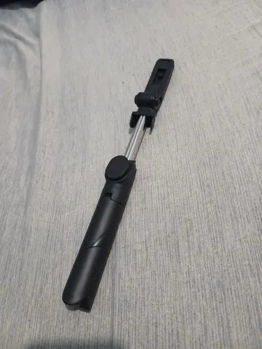 Bastão de selfie/tripé expansível com controle bluetooth