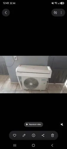 Ar condicionado 18 mil btus