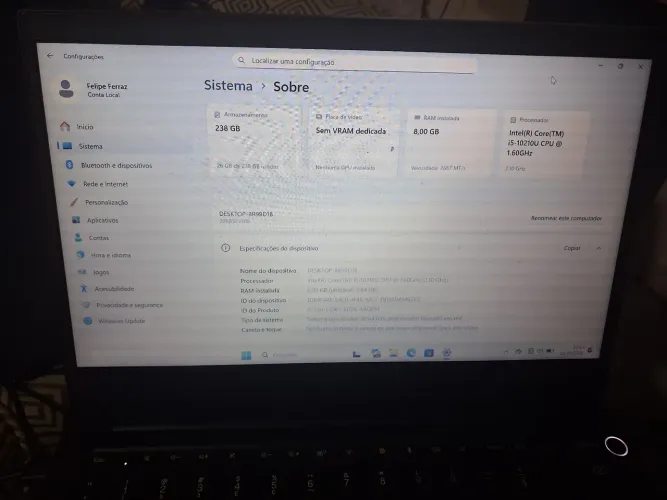 Notebook Thinkpad E14