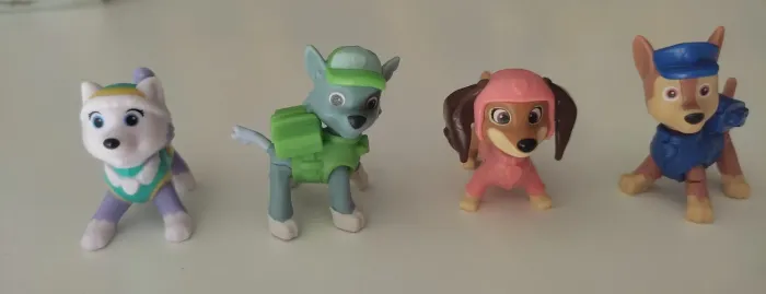 Patrulha canina colecionável Kinder Ovo.