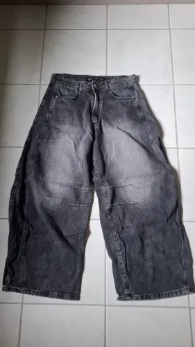 Calça Super Baggy Jens Preta