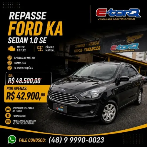Ford KA+ Sedan 1.0 Tivct Flex 4P 2020