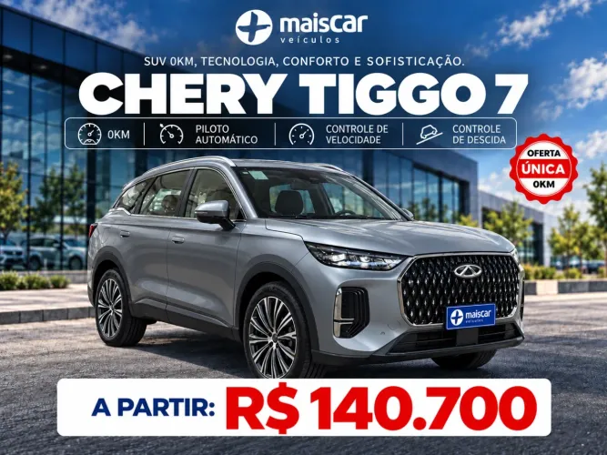 Chery Tiggo 7 Sport 1.5 Turbo Flex 16V Aut. 2027