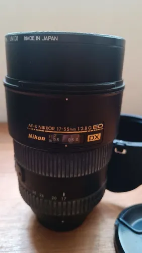 lente nikon 17 55