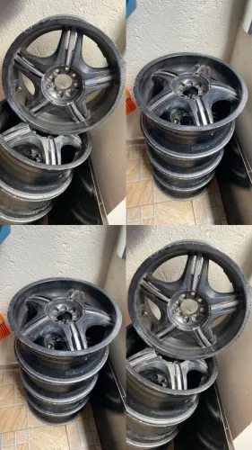 VENDE-SE RODAS ARO 17 TALA 8 , MODELO STATUS MULTÍFURO 