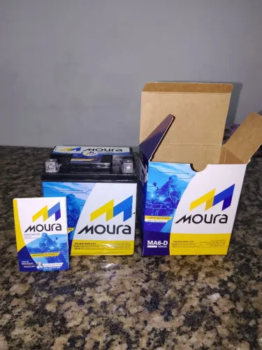 bateria de moto Moura MA6-D 12V 6Ah