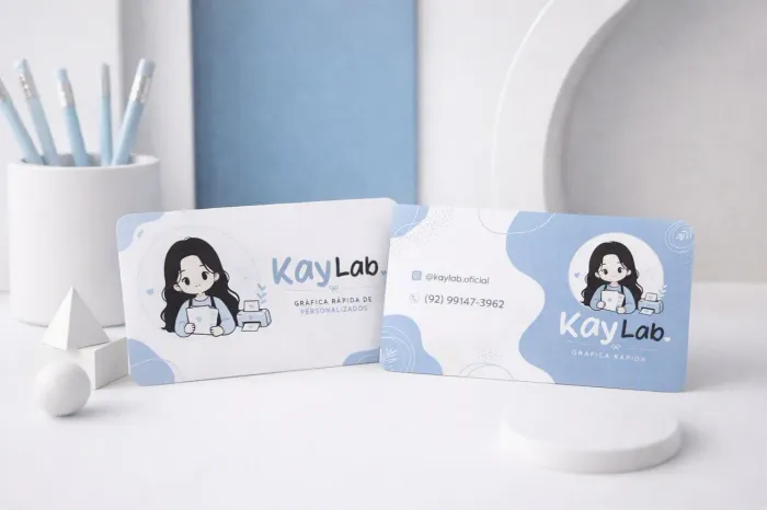 Cartão de visita personalizado