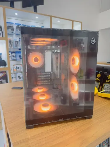 GABINETE GAMER CV 450 - 9 FANS RGB com Controladora
