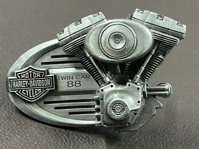 Fivela Harley Davidson-Vintage