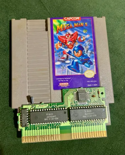 Mega man 5, nes, original