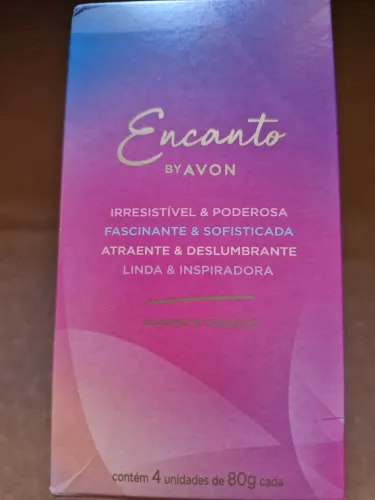 Caixa com 4 sabonetes Encanto