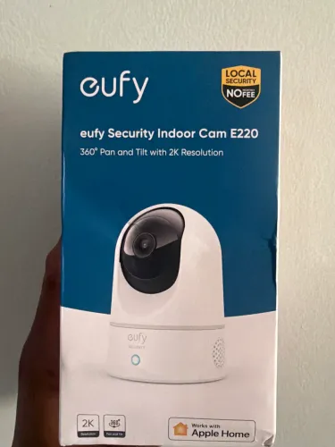 Câmera de Segurança Anker eufy E220 2K(3MP) Wi-Fi Interna 360° Babá Eletrônica
