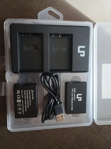 Bateria LP e17 para câmeras Canon 