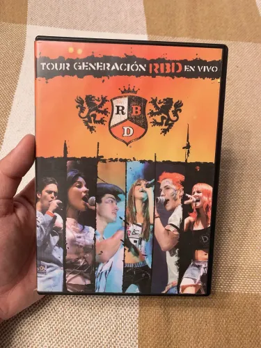 DVD RBD - Generation Tour (Com leves Marcas de Uso)