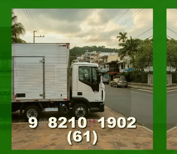 Frete para mudança com segurança! 61?9?8210?1902 | Rodrigo no seu endereço!