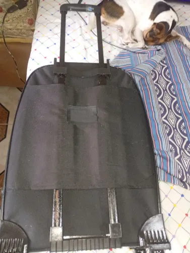 Mala 360 com rodinhas 36litros altura50|35! 21cm prso30 kg poliéster prova d'água 