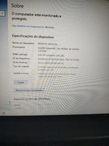 Notebook Positivo 