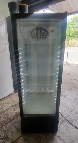 freezer expositor refrigerador metalfrio slim 230 litros 127V conservado 