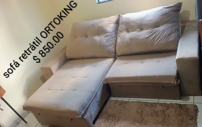 Sofá retrátil ORTOKING móvel de qualidade 