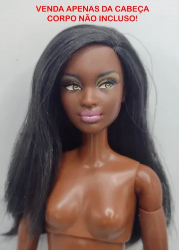 Apenas CABEÇA Barbie Negra So In Style Chandra