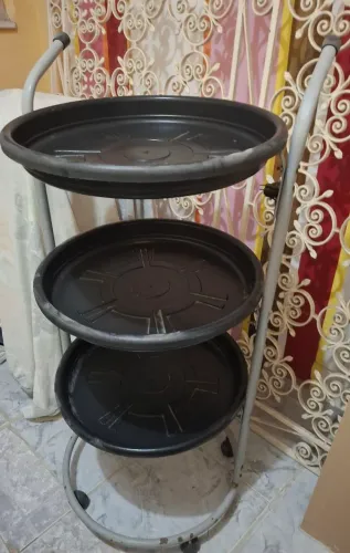 Porta escova com 3 prateleiras