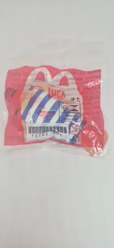 Mc lancheFeliz coleção Disney pixar Filme do Luca- Personagem Massimo Marcovaldo