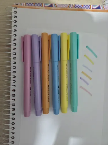 Marca texto faber castell