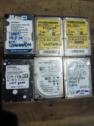 Hd de 320 gigas 100% de estoque
