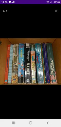 Biblioteca de livros para segundo grau completo livros atuais.