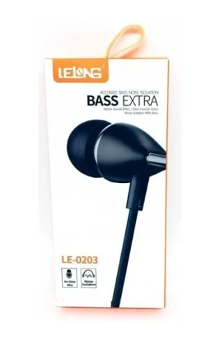 Fone De Ouvido Lelong Bass (distribuidora jk eletronicos,honestidade e qualidade)