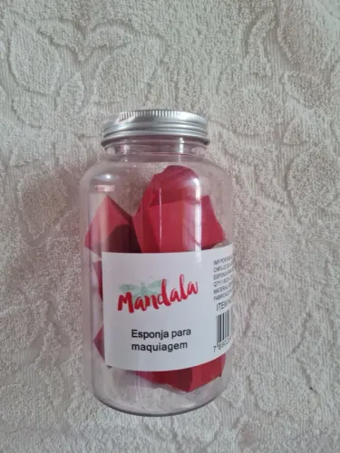 Esponja para maquiagem 12 unidades