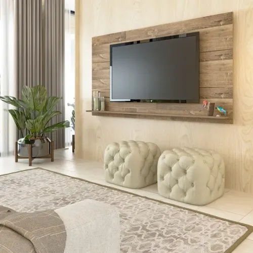 Promoção Painel 55'' Marrom Padrao