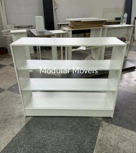 Balcão Vitrine 1 metro Largura 