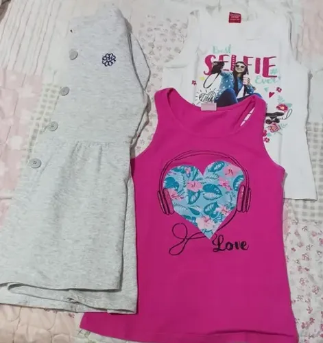Blusas tamanho 16 usadas.