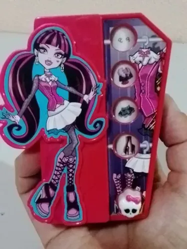 Brinquedo Roleta Draculaura Monster High coleção McDonald's 