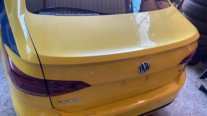 Pára-choque traseiro Volkswagen virtus ano 2019 