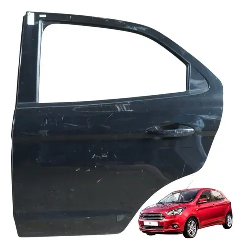 Porta Traseira Esquerda Ford Ka 2015 2016 2017 A 2022