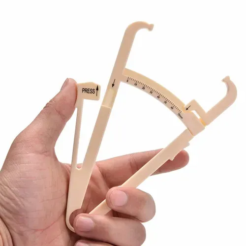 Adipômetro Medidor Gordura Corporal Pvc Plicômetro