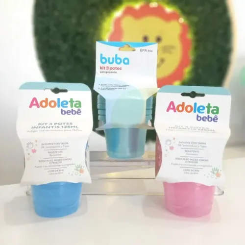 kit Pote de Armazenamento - Adoleta