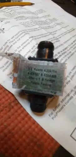 Protetor Raios, descargas, Polyphase Lightning Arrestor - made in U.S.A.