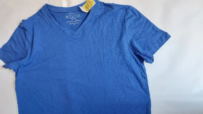 Camiseta de Algodão Marca CTX - tam M - cor Azul - Nova c/ etiqueta