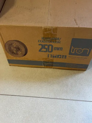 Ventilador exaustorAxial Tron 250mm