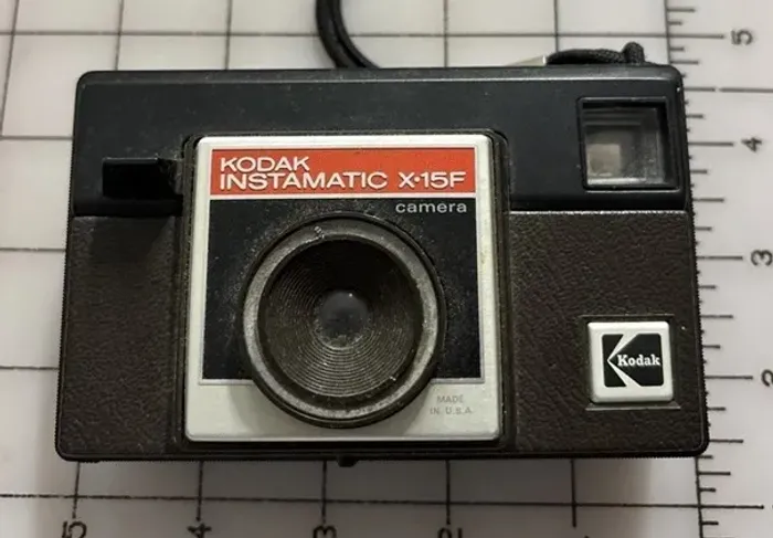  Kodak X-15F Instamatic Analógica ! 