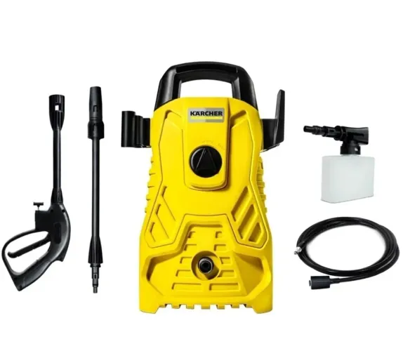 (NOVA) Lavadora de Alta Pressão Karcher 1500 PSI/Libras 1400W com Aplic. Detergente