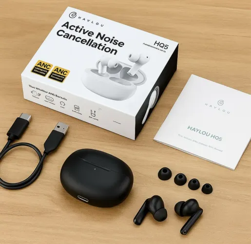 Fone Haylou HQ5 c/ Cancelamento Ruído Original 