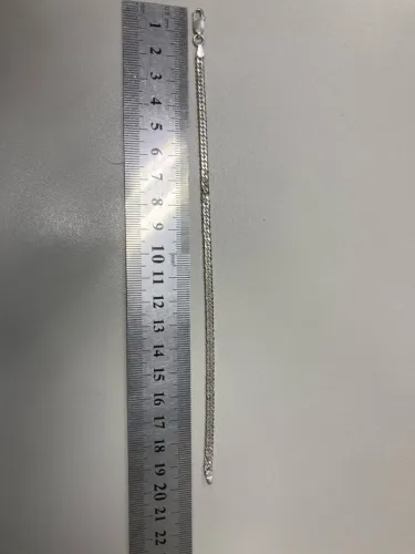 Pulseira prata 4 mm
